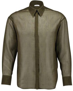 Ferragamo Shirts - Green