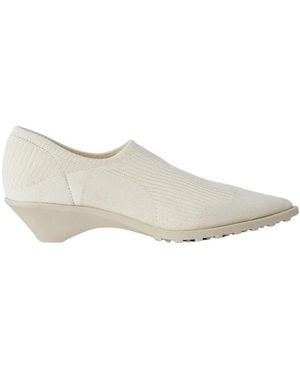Camper Anna Loafer Mit Gerippter Spitze - Weiß