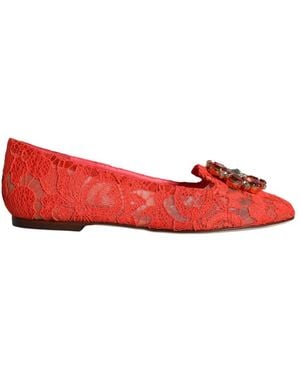 Dolce & Gabbana Loafers - Red