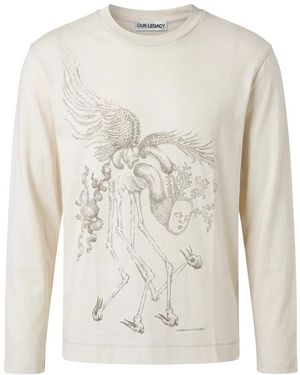 Our Legacy Long Sleeve Tops - Blanc