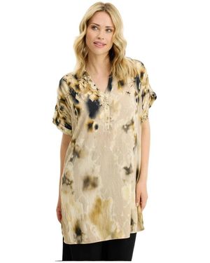 iN FRONT Overhemden ,Blouses & Shirts - Metallic