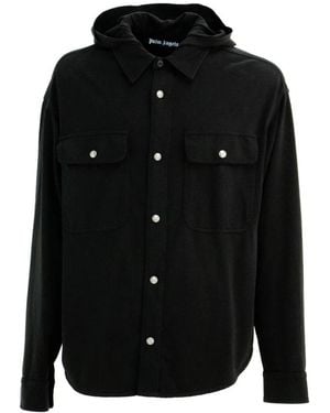 Palm Angels Casual Shirts - Black
