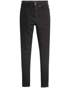 Levi's Jeans ,Zwart ,Denim 721 High Rise Skinny Jeans