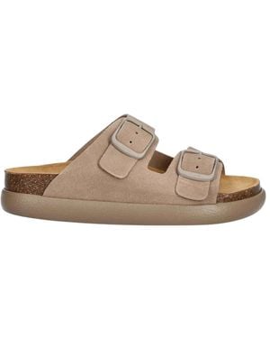 Scholl Sliders - Marrone