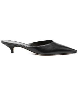 The Row Liisa Kitten Mule - Zwart