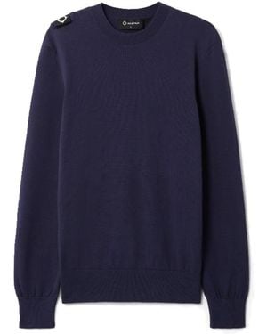 Ma Strum Round-Neck Knitwear - Blu