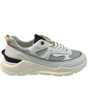 Date Tessuto sneaker mit gelsohle - Grau