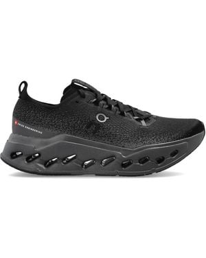 On Shoes Fitness ,Zwart ,Polyester Cloudsurfer Max Sportschoenen