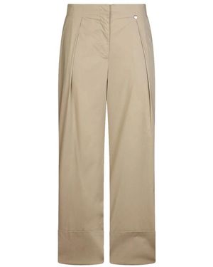 Liu Jo Wide Trousers - Natural