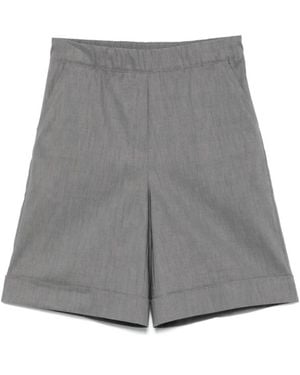 D.exterior Casual Shorts - Grey