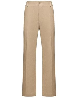 Moncler Wide Trousers - Neutro
