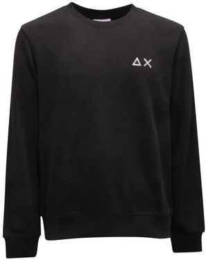 Sun 68 F45103 11 Sweatshirt Basic Fleece - Zwart