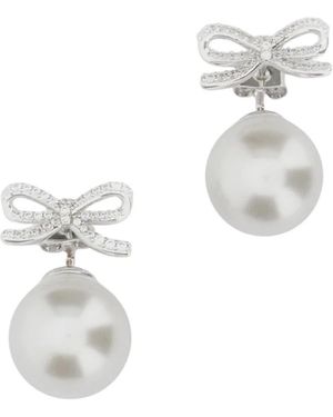 Self-Portrait Earrings - Bianco