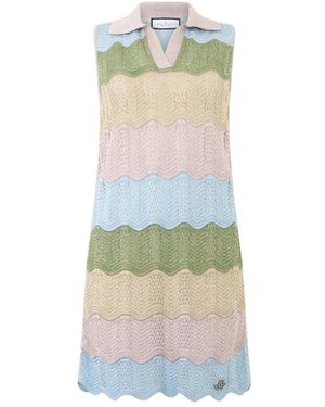 Philipp Plein Knitted Dresses - Verde