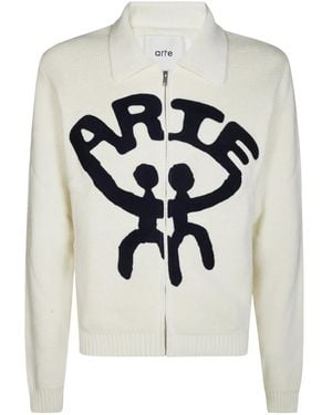 Arte' Cardigans - Gray