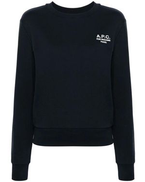 A.P.C. Sweatshirts - Blue