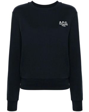 A.P.C. Sweatshirts - Blue