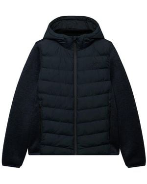 Superdry Hybrid Strickjacke - Blau