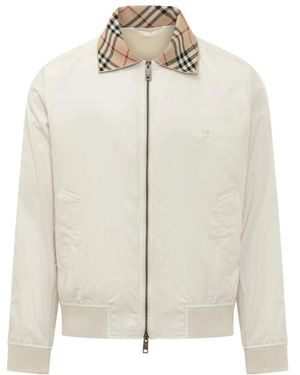 Burberry Bomber Jackets - Blanco