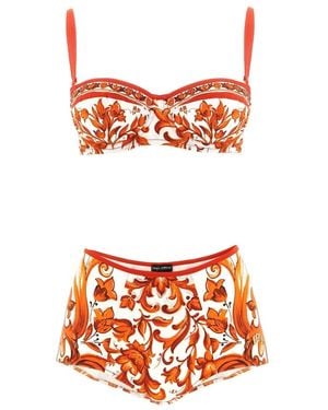 Dolce & Gabbana Bikinis - Orange