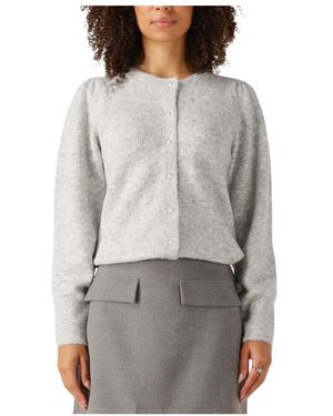 Notre-v Hellgraues Strickpullover