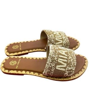 De Siena Stilvolle Sandalen Für Frauen - Mettallic