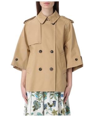 Fay Light Jackets - Natural