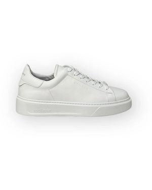 Woolrich Sneakers classic court - Bianco