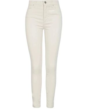 ARMANI EXCHANGE Slim-Fit Trousers - White