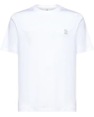 Brunello Cucinelli T-Shirts - White