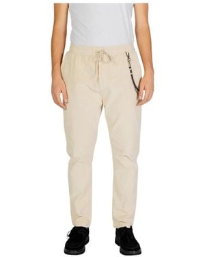 Gianni Lupo Slim-Fit Pants - Natural