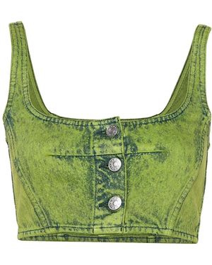 Marni Sleeveless Tops - Green