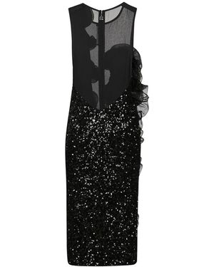 ROTATE BIRGER CHRISTENSEN Party Dresses - Nero
