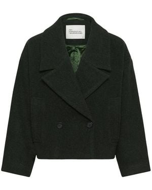 My Essential Wardrobe Jassen ,Groen ,Wol Frannie Maggie Kort Jasje