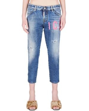DSquared² Loose-Fit Jeans - Blue