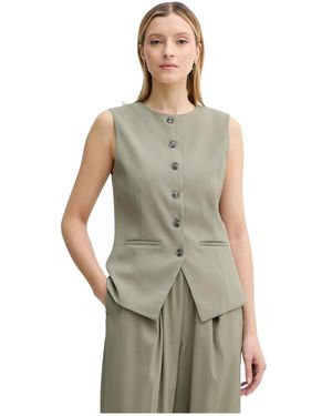 Samsøe & Samsøe Saruma Vest - Groen