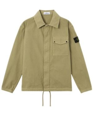 Stone Island Light Jackets - Verde
