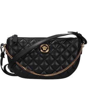 Versace Leren Handtas - Zwart