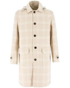 Eleventy Single-Breasted Coats - Neutro