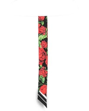 Dolce & Gabbana Silk Scarves - Red