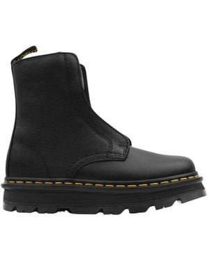 Dr. Martens Zebzag Schnürsenkelloser Stiefeletten - Schwarz