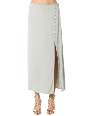 Isabelle Blanche Midi Skirts - Blanco