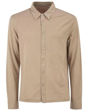 Majestic Filatures Casual Shirts - Natural