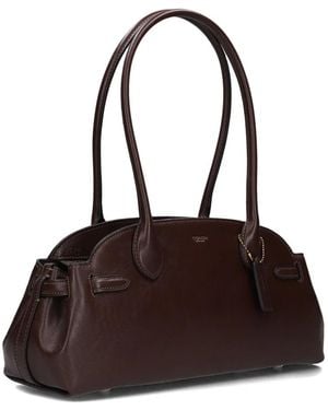 COACH Stilvolle Braune Handtasche Für Herbst/Winter