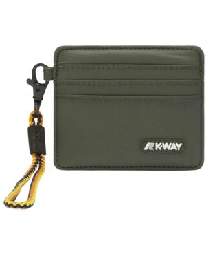 K-Way Wallets & Cardholders - Verde