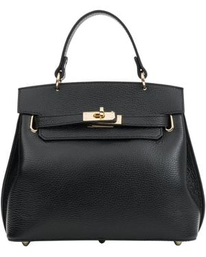 ESTRO Ewige Klassik Satchel Tasche - Schwarz