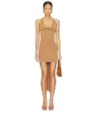 AYA MUSE Midi Dresses - Natural