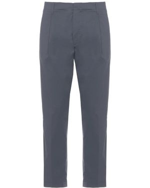 Dondup Straight Trousers - Blue
