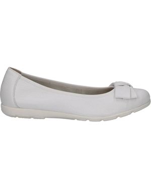 Caprice Ballerina Shoes - Metallic