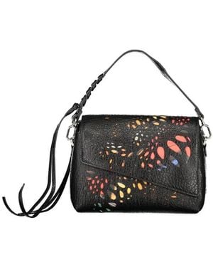 Desigual Tassen ,Zwart ,Katoen Arty Crossbody Tas
